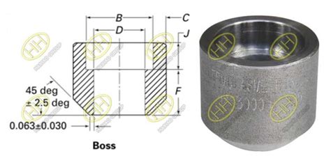 welded bosses for sale